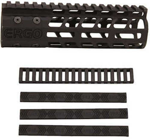 ERGO AR-15 SuperLite Modular M-LOK Rail System 7" Black